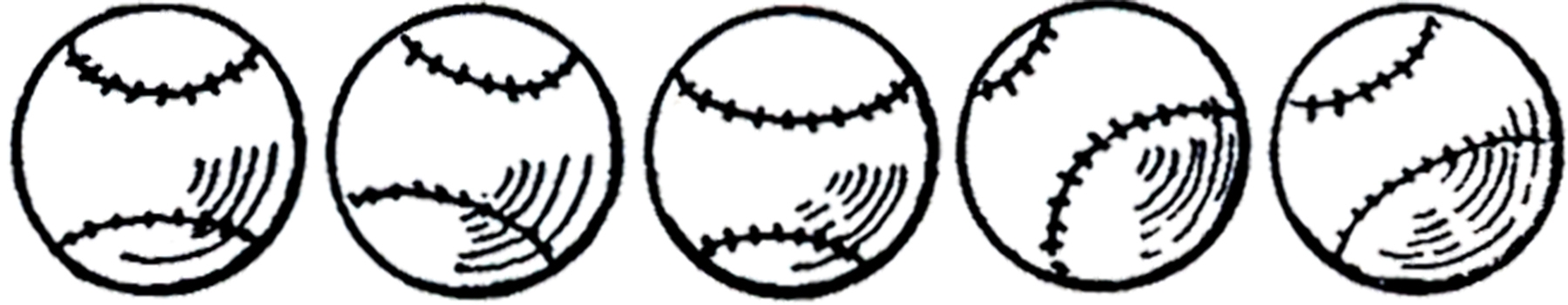 1800x350 Baseball Border Clip Art Free