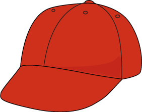282x223 Red Baseball Hat Clip Art