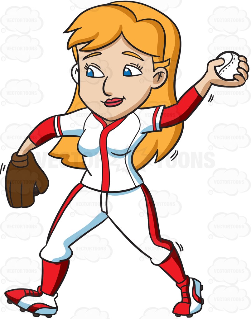 Baseball Cartoon Clipart