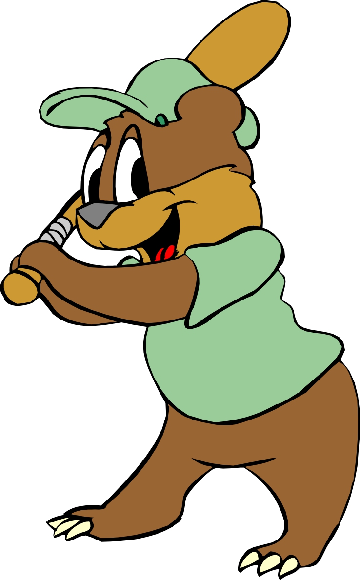 738x1189 Baseball Bear Mascot