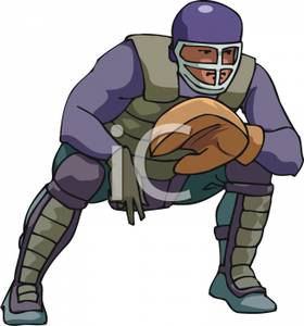 280x300 Free Clipart Image A Baseball Catcher