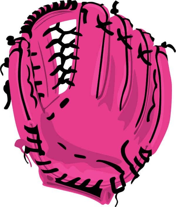 600x705 Baseball Mitt Baseball Glove Clip Art Free Vector 4vector