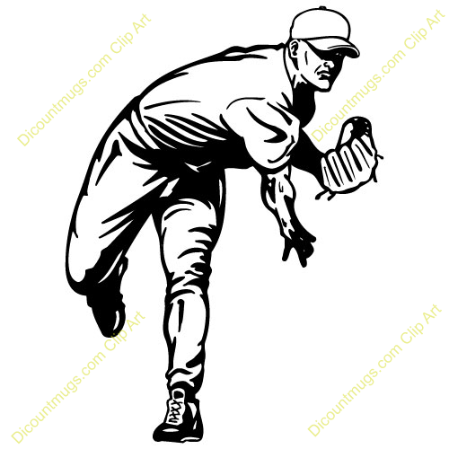 500x500 Baseball Pitcher Clipart Many Interesting Cliparts