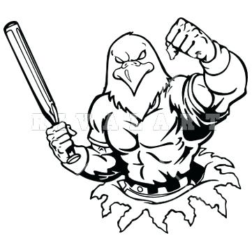 361x361 Baseball Clipart Of A Black And White Baseball Royalty Free Vector