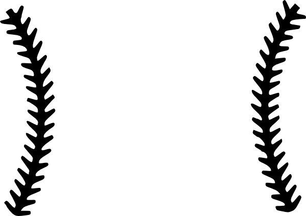 600x423 Baseball Stitches Clip Art