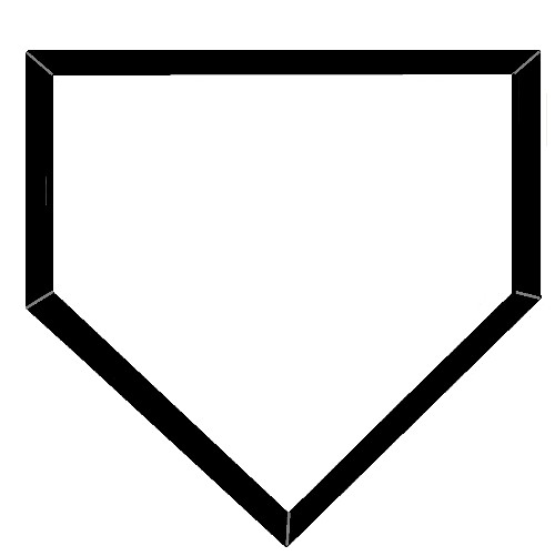 500x501 Baseball Clipart Plate