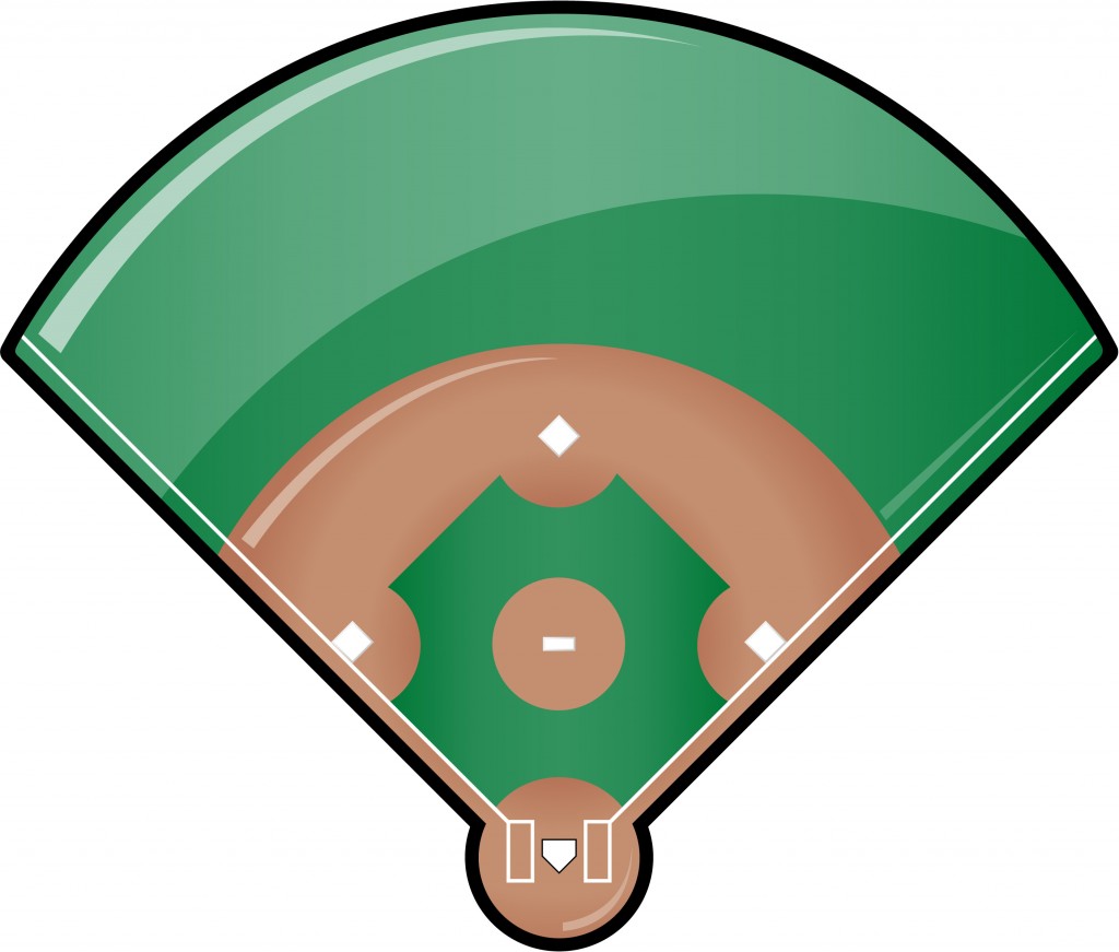1024x871 Baseball Field Clip Art 4