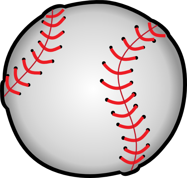 600x571 Baseball Clip Art