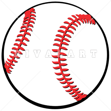 361x361 Baseball Laces Clipart