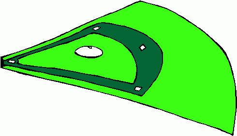 490x282 Baseball Diamond Drawing Clip Art