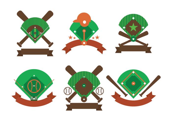 700x490 Baseball Diamond Vector