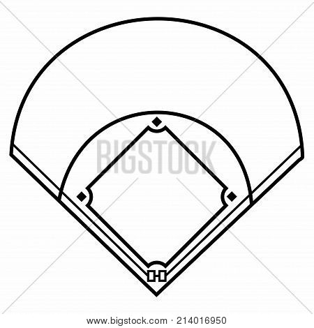 450x470 Baseball Field Images, Illustrations, Vectors
