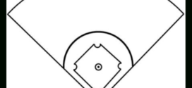 272x125 Baseball Field Softball Diamond Clipart