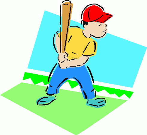 490x452 Baseball Youth Cliparts