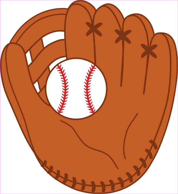 620x677 Glove Clipart Baseball Field