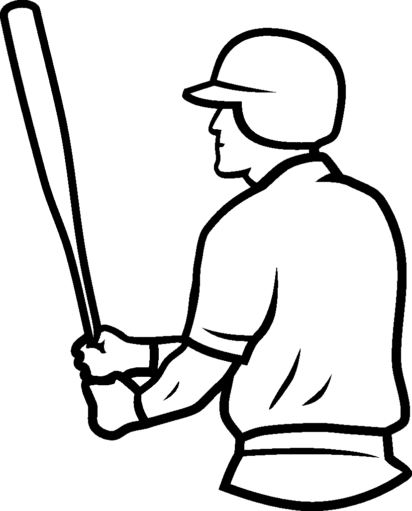 828x1028 Baseball Field Coloring Pages