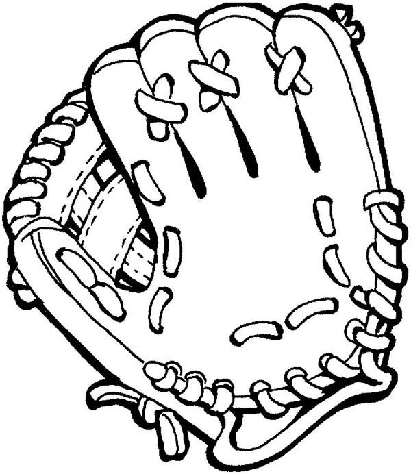 600x692 Baseball Glove Clipart Black And White Letters Format