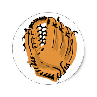 324x324 Baseball Glove Craft Supplies Zazzle