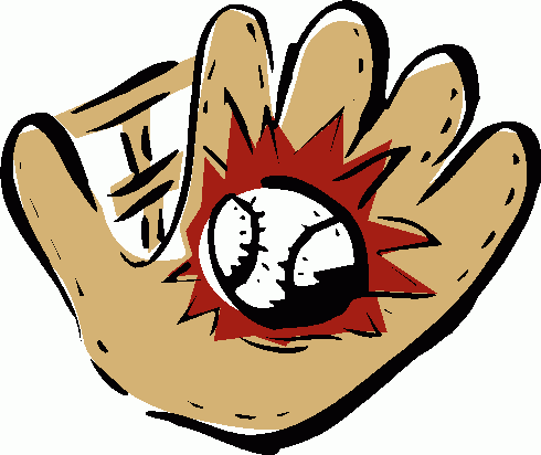 490x412 Baseball Glove Glove And Ball Clipart Kid
