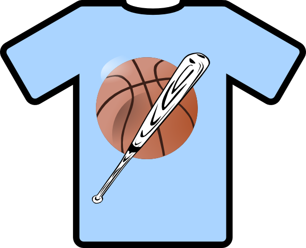 600x486 Baseball Tshirt Clip Art
