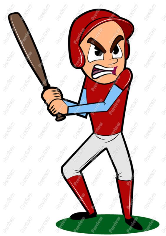 564x800 Cartoon Clipart Baseball