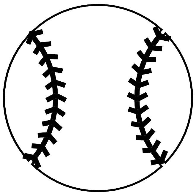 660x660 Baseball Free Vector Download At Vectorportal March