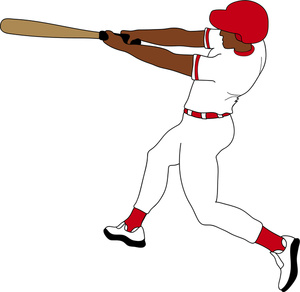 300x292 Batter Clipart Image