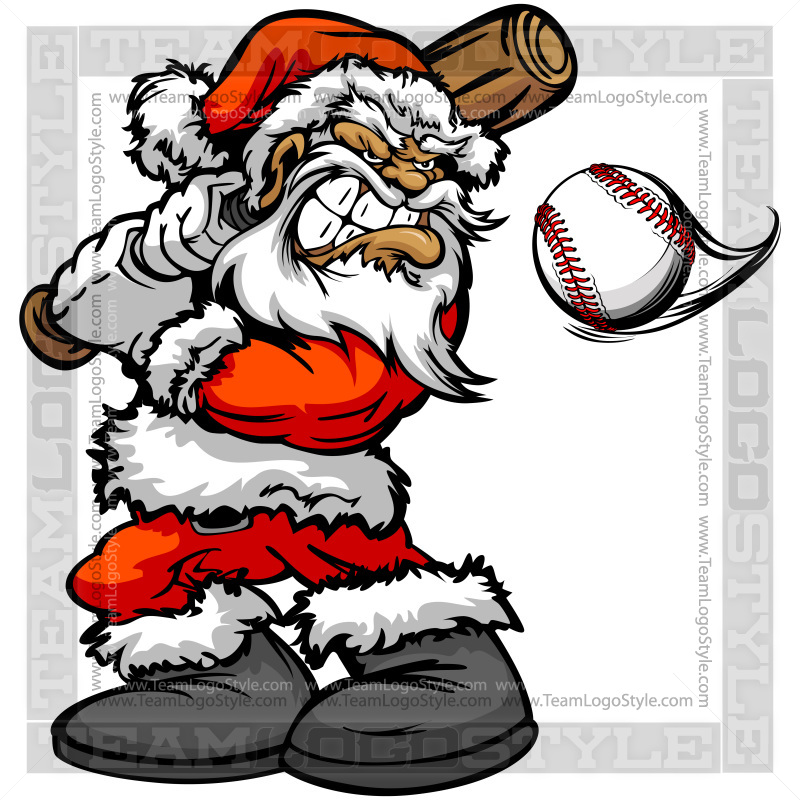 800x800 Santa Baseball Logo