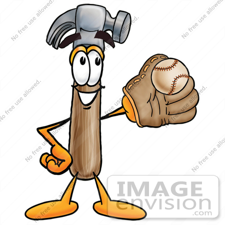 450x450 Cliprt Graphic Of Hammer Tool Cartoon Character Catching