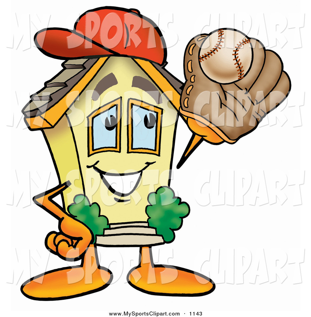 1024x1044 Sports Clip Art Of A Sporty House Mascot Cartoon Character