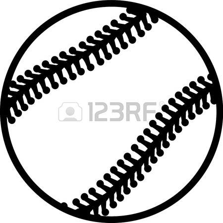 450x450 Baseball Heart Royalty Free Cliparts, Vectors, And Stock