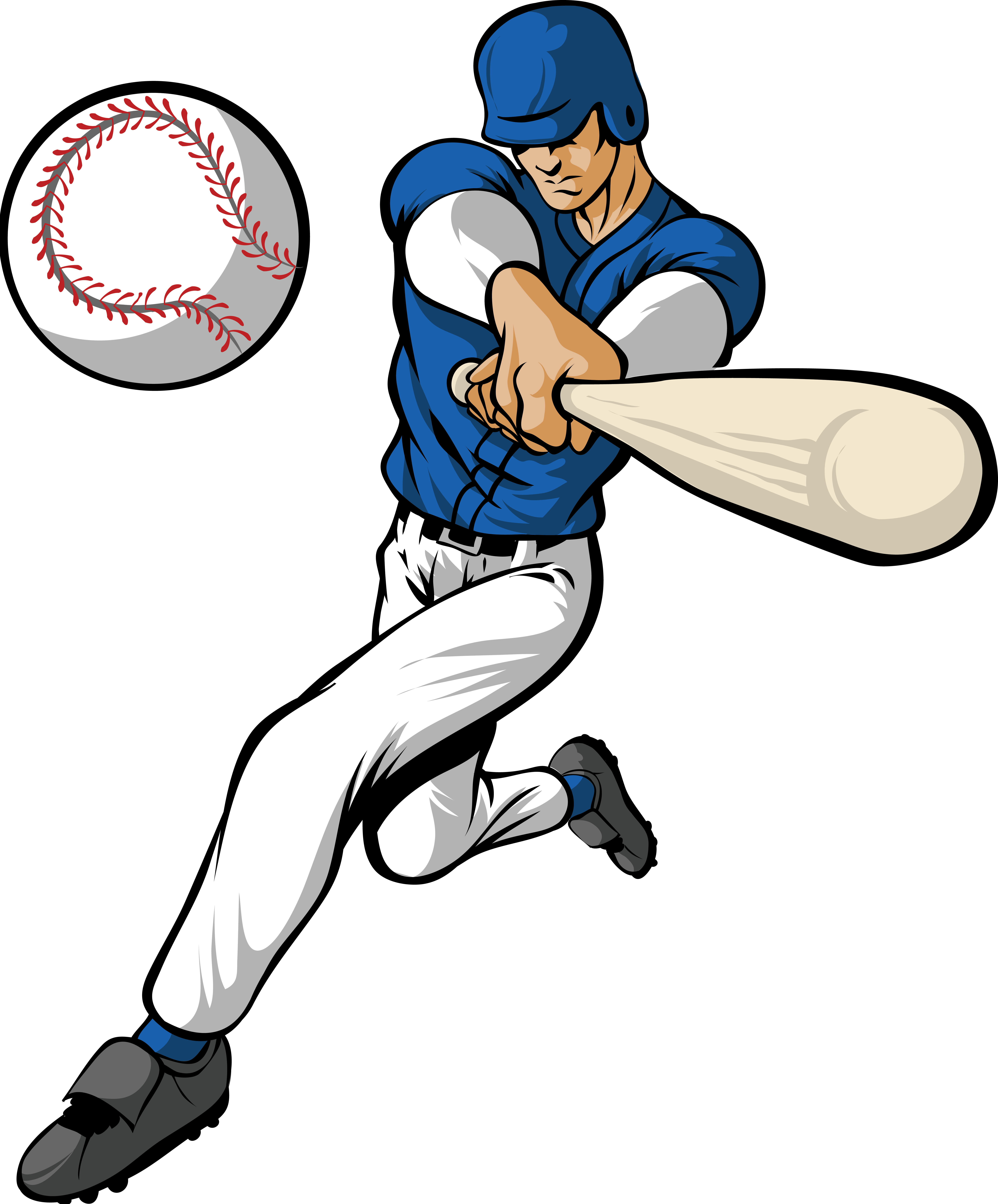 5966x7194 Baseball Player Clipart Clipartmonk