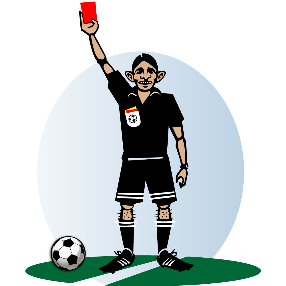 1000x1000 Soccer Clipart Judge