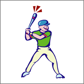 290x290 Baseball Clip Art Shirtail