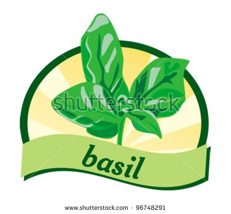 450x417 Basil Leaf Clip Art Clipart Collection
