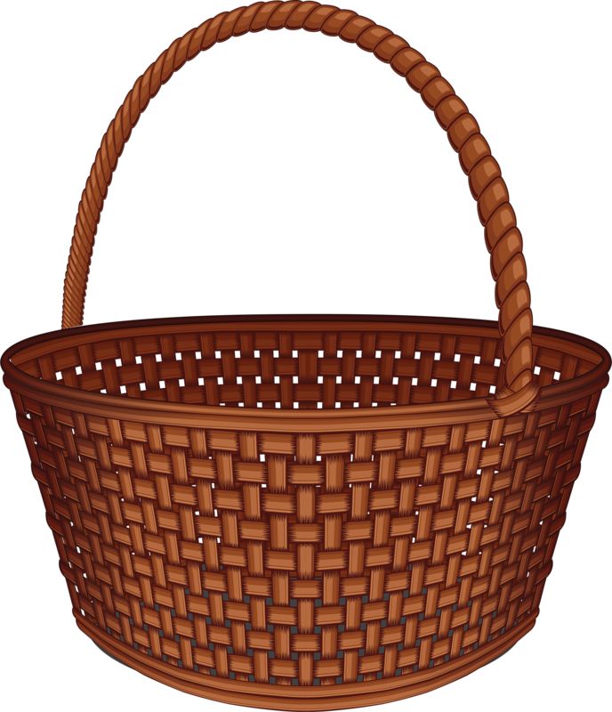 688x800 Top 69 Basket Clip Art