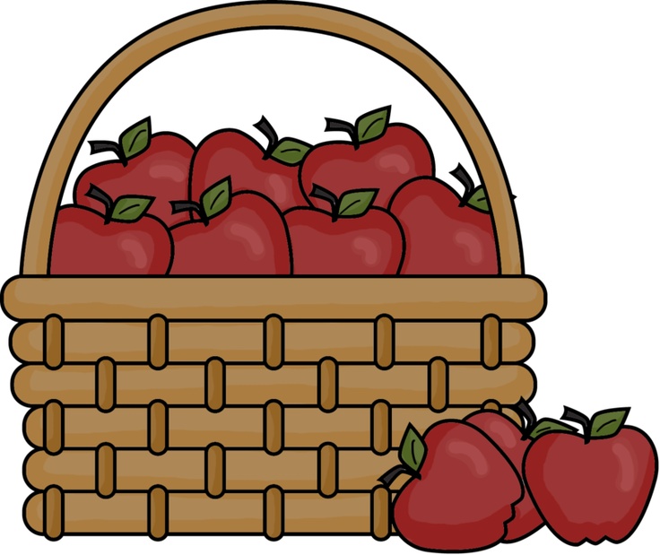 736x619 Graphics For Craft Apple Basket Clip Art Graphics Www