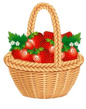 Basket Of Vegetables Clipart