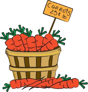 286x300 Carrots Clipart Image