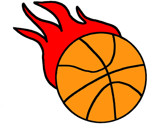 500x414 Basketball Hoop Clipart Free Images 2