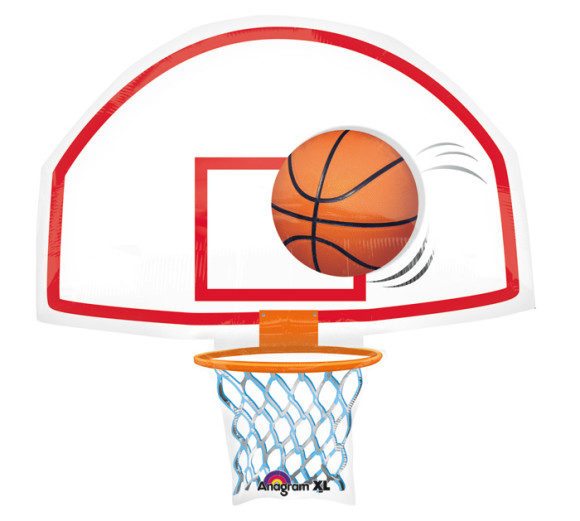 580x521 Clipart Basketball Hoop