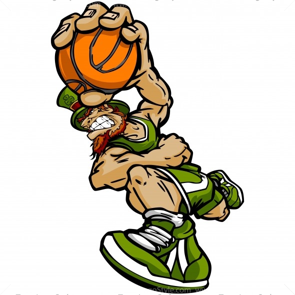 590x590 St Patricks Day Basketball Clip Art