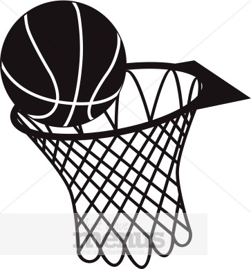 363x388 Basketball Hoop Clip Art