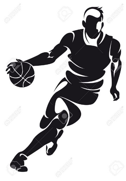 Basketball Black And White