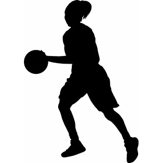 Basketball Black And White Clipart | Free download on ClipArtMag