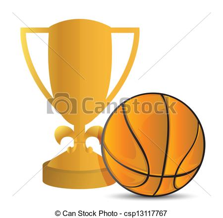 450x440 Trophy Clipart Basketball Trophy