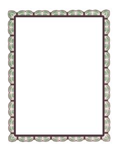 236x305 Science Border Stationary Borders School, Free