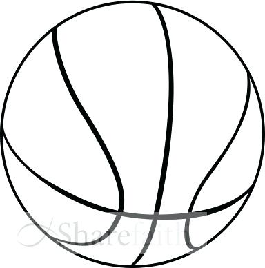 384x388 Clipart Basketball Basketball Sketch Search Clip Art Illustration