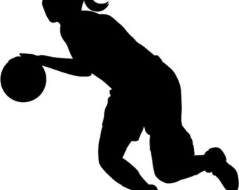340x270 Basketball Player Silhouette Clipart