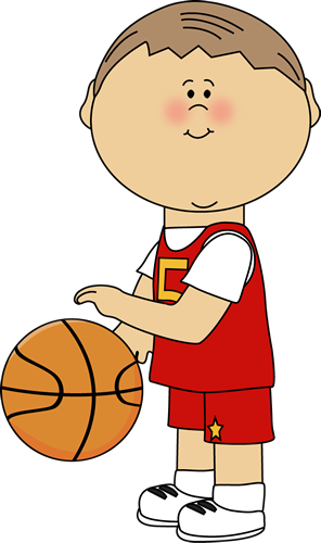 296x500 Basketball Player Clipart